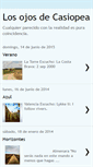 Mobile Screenshot of losojosdecasiopea.blogspot.com