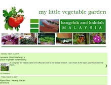 Tablet Screenshot of mylittlevegetablegarden.blogspot.com