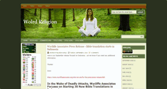 Desktop Screenshot of blogworldreligion.blogspot.com