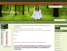 Tablet Screenshot of blogworldreligion.blogspot.com