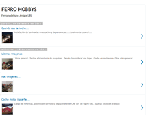 Tablet Screenshot of ferrohobbys.blogspot.com