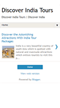 Mobile Screenshot of discover-india-tours.blogspot.com