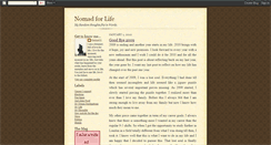 Desktop Screenshot of iamanomadforlife.blogspot.com