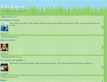 Tablet Screenshot of kyleeandkevin.blogspot.com