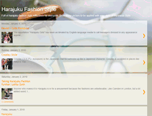 Tablet Screenshot of coolharajuku.blogspot.com