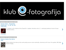 Tablet Screenshot of klubefotografija.blogspot.com