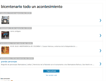 Tablet Screenshot of bicenteario.blogspot.com