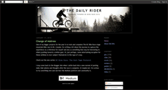 Desktop Screenshot of dailyrider.blogspot.com