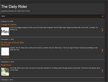 Tablet Screenshot of dailyrider.blogspot.com