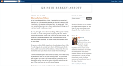 Desktop Screenshot of kristinberkey-abbott.blogspot.com