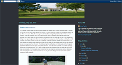 Desktop Screenshot of golfcoursenotes.blogspot.com