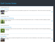 Tablet Screenshot of golfcoursenotes.blogspot.com