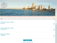 Tablet Screenshot of hoteisemfortaleza.blogspot.com