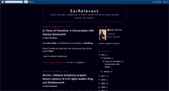 Desktop Screenshot of earrelevant.blogspot.com