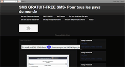 Desktop Screenshot of hafoud-smsgratuit.blogspot.com