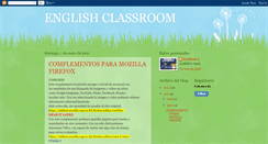 Desktop Screenshot of english-tic-classroom.blogspot.com