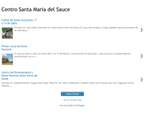 Tablet Screenshot of centro-santa-maria.blogspot.com