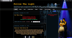 Desktop Screenshot of followthelightmusical.blogspot.com