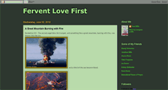 Desktop Screenshot of ferventlovefirst.blogspot.com