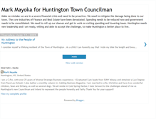 Tablet Screenshot of mayokaforcouncilman.blogspot.com