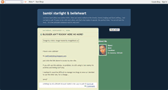 Desktop Screenshot of belleheart-n-bambi.blogspot.com