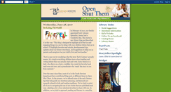 Desktop Screenshot of open-shut-them.blogspot.com