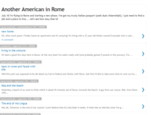 Tablet Screenshot of anotheramericaninrome.blogspot.com