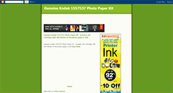 Desktop Screenshot of genuine-kodak-1557537-photo-paperkit.blogspot.com