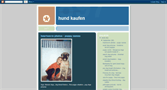 Desktop Screenshot of hund-kaufen.blogspot.com