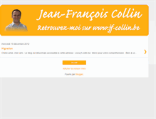 Tablet Screenshot of jf-collin.blogspot.com