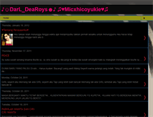 Tablet Screenshot of micxhicoyukie.blogspot.com