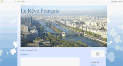 Desktop Screenshot of lerevefrancais.blogspot.com