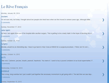 Tablet Screenshot of lerevefrancais.blogspot.com