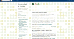 Desktop Screenshot of cosmetologiayestetica.blogspot.com