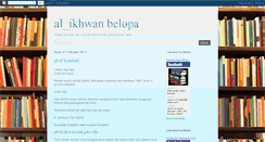 Desktop Screenshot of alikhwan2309.blogspot.com