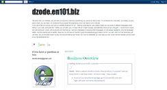 Desktop Screenshot of dzodeen101.blogspot.com
