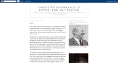Desktop Screenshot of cognitivedissonancepittsburgh.blogspot.com