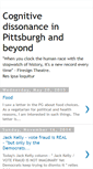 Mobile Screenshot of cognitivedissonancepittsburgh.blogspot.com
