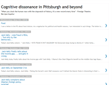 Tablet Screenshot of cognitivedissonancepittsburgh.blogspot.com