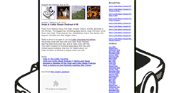 Desktop Screenshot of celticmusicpodcast.blogspot.com