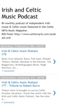 Mobile Screenshot of celticmusicpodcast.blogspot.com