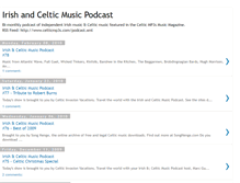 Tablet Screenshot of celticmusicpodcast.blogspot.com