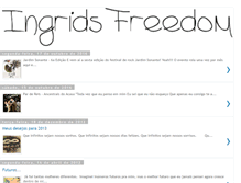 Tablet Screenshot of ingridsfreedom.blogspot.com