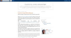 Desktop Screenshot of fastcgiforopenvms.blogspot.com