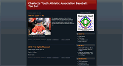 Desktop Screenshot of cyaa-teeball.blogspot.com