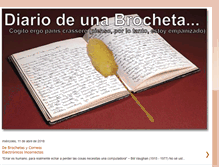 Tablet Screenshot of diariodeunabrocheta.blogspot.com