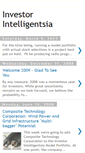 Mobile Screenshot of investorintelligentsia.blogspot.com