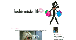 Desktop Screenshot of fashionista-life.blogspot.com