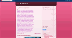 Desktop Screenshot of el-televisor-ana.blogspot.com