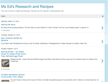 Tablet Screenshot of mrsedsresearchandrecipes.blogspot.com